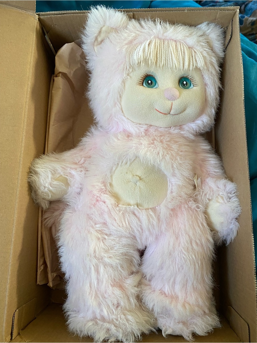 My child pink cat by Mattel 1986